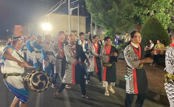 更別村の盆踊りに参加しました。