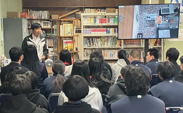 地域貢献活動／更別農業高校の１日防災学校に協力